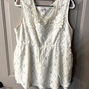 XL motherhood maternity sleeveless shirt